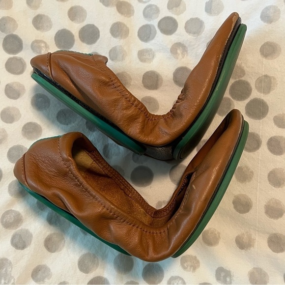 Tieks Chestnut Ballet Flat Shoes Size 7 - Picture 7 of 14